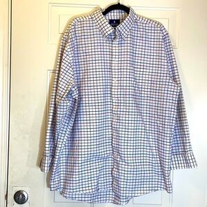 STAFFORD MEN SHIRT SIZE 18  34-35